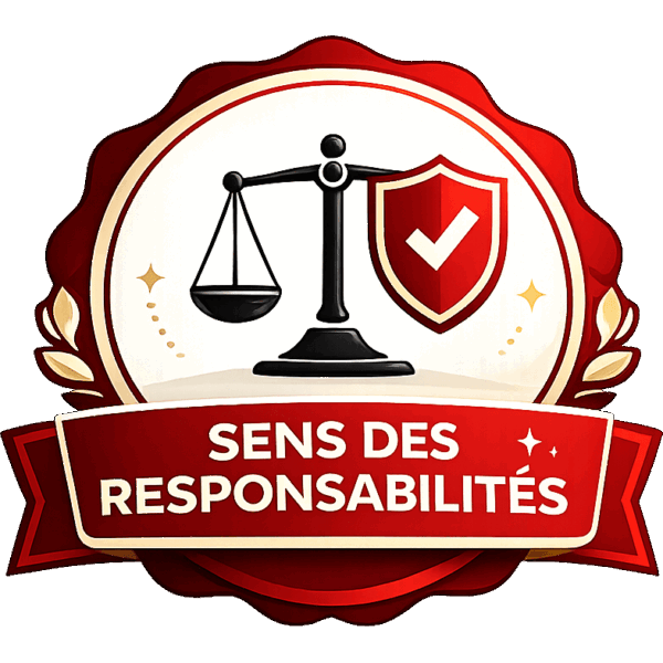 Sens des responsabilités